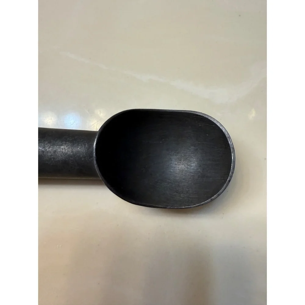Vintage The Pampered Chef Ice Cream Scoop Aluminum Liquid Filled Heavy Duty